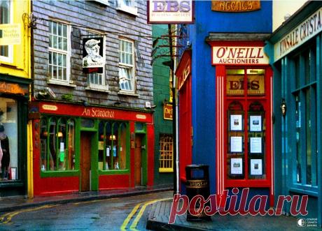 Радужный Кинсейл - небольшой городок в Ирландии, в графстве Корк. - Путешествуем вместе