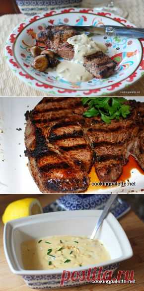 Стейк с лимонно-кремовым соусом - Cooking Palette » Cooking Palette