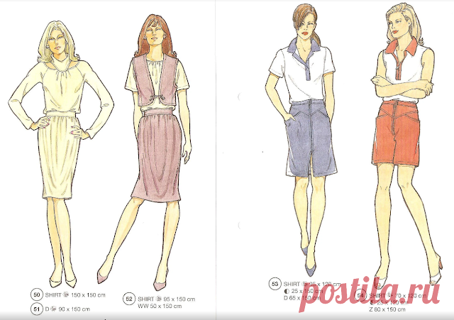 Мастера и умники: Выкройки одежды из Германии № 3