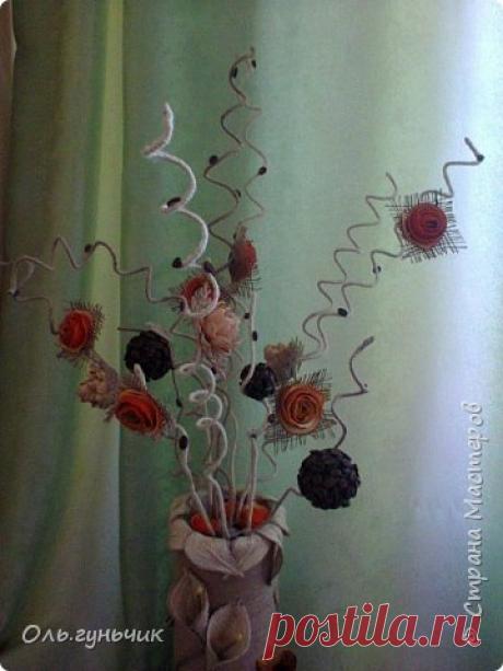 Шпагатная вазочка Мк. | Страна Мастеров