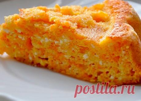 Творожно-морковная запеканка