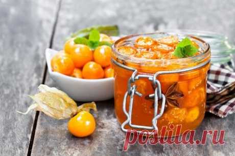 Варенье из физалиса с яблоками