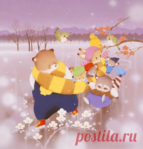 Имейте кататься на иллюстрации животных глушителя, кролик, белка