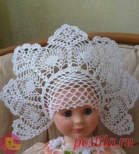 Корона - кокошник крючком — Сделай сам, идеи для творчества - DIY Ideas