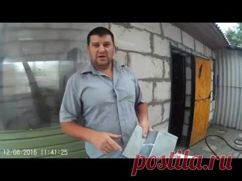 бункерная кормушка железо & дерево
