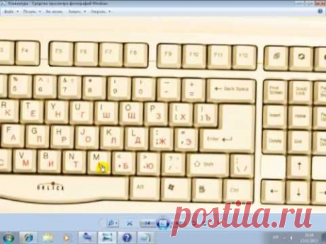 Управление компьютером с помощью клавиатуры.