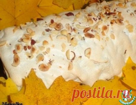 Рулет с кофейно-яблочной начинкой "Осенняя нежность" – кулинарный рецепт