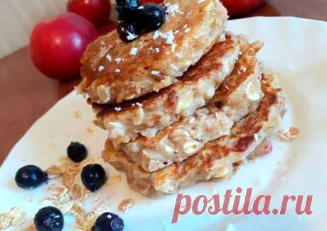 (12) Овсяные оладьи с яблоком без яиц 🍎🍏🥞 - пошаговый рецепт с фото. Автор рецепта Elena_food🏃‍♀️🏃‍♀️🏃‍♀️ . - Cookpad