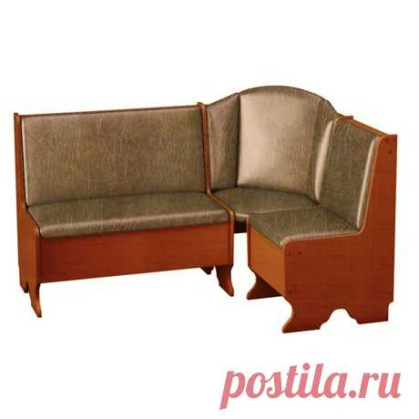 Диван угловой для кухни Троя, 170х120х96 см, вишня, светло-коричневый: купить в Москве, цена и отзывы в интернет-магазине Домости