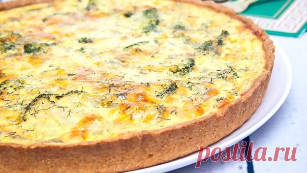 Кукурузный киш

Ингредиенты:
кукурузная крупа 