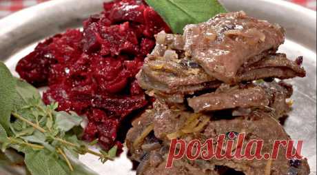Говяжья печенка с красным луком. Пошаговый рецепт с фото на Gastronom.ru