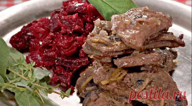 Говяжья печенка с красным луком. Пошаговый рецепт с фото на Gastronom.ru