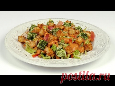 Салат &quot;Адам и Ева&quot;. Без майонеза. Сытный, вкусный, оригинальный. - YouTube