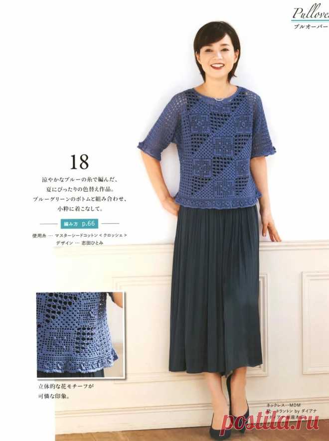 Кофточка филейной вязкой крючком