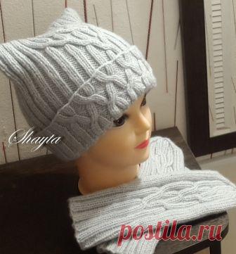 Комплект Una (Волна) от Shayta.Авторская работа. из категории Мои работы – Вязаные идеи, идеи для вязания