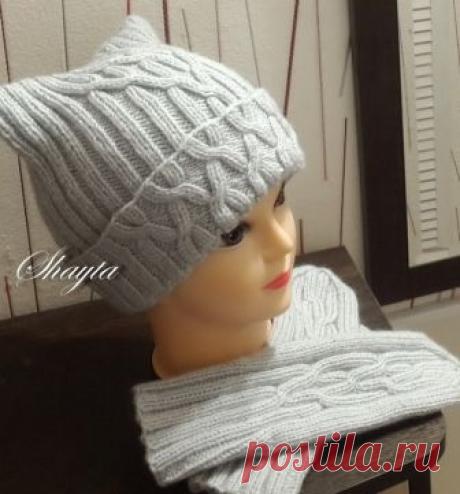 Комплект Una (Волна) от Shayta.Авторская работа. из категории Мои работы – Вязаные идеи, идеи для вязания