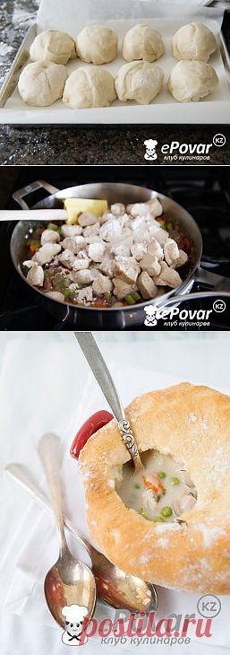 Жаркое из курицы в горшочках с картофельной лепешкой — Рецепт приготовления с фото — Горячие блюда, Блюда из птицы