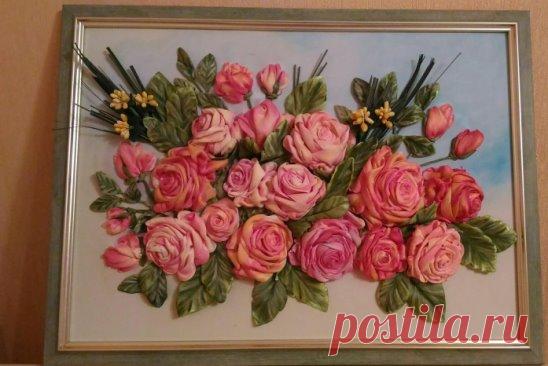 Картины из лент