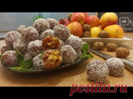 Куда деть яблоки разных сортов??? Готовим сушеные шарики и  наслаждаемся хоть до весны