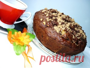 Шоколадный кекс-пирог для лентяйки “Гости на пороге” (один из вариантов,без яиц!!!) рецепт с фотографиями