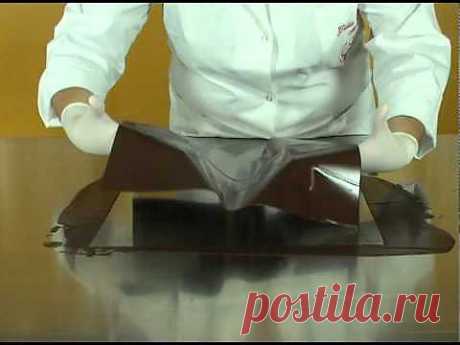 ▶ Переводной лист для шоколада.mpg - YouTube