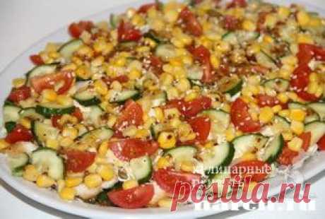 Салат из капусты с жареной курицей “Миланье” | Харч.ру - рецепты для любителей вкусно поесть