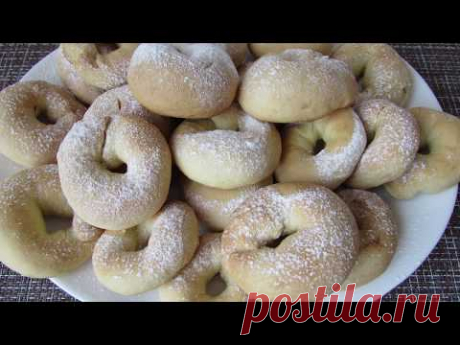КАЛАЧИКИ НА КЕФИРЕ │ Нежные, сладкие  и вкусные - YouTube