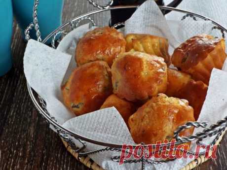 Маффины с куриными сердечками и луком — рецепт с фото пошагово