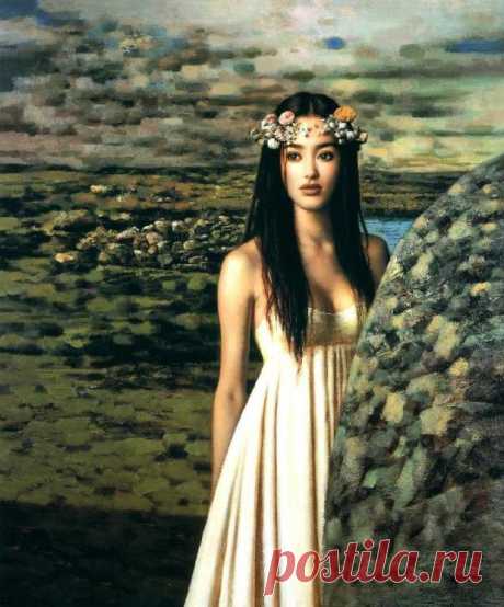 Китайский художник Xie Chuyu (Се Чую)