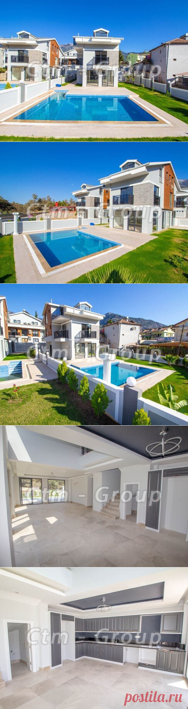 Вилла в Фетхие с 4 спальнями