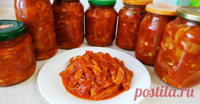 Кабачки за цим рецептом виходять пікантні і хрусткі. Лечо з кабачків на зиму • журнал Коліжанка Кабачки за цим рецептом виходять пікантні і хрусткі. Лечо з кабачків на зиму Інгредієнти: кабачок - 800 г болгарський перець - 200 г помідори - 400 г