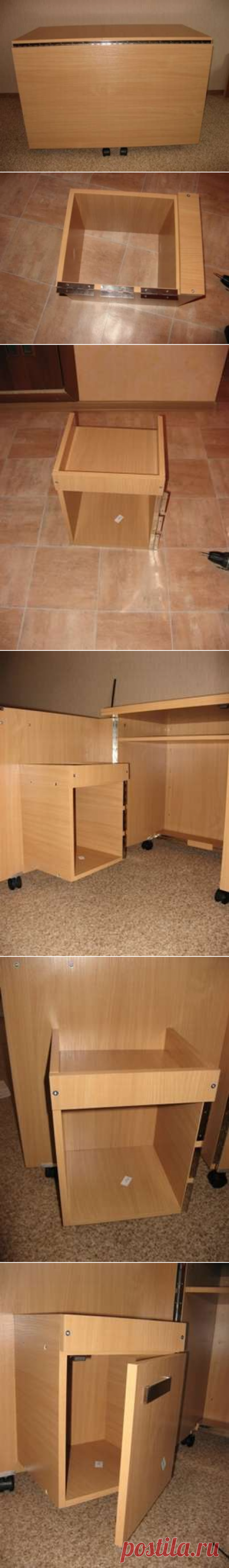 Как собрать швейный стол