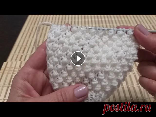 Рельефный узор БУКЛЕ. Вязание спицами.

ковровая вышивка схема