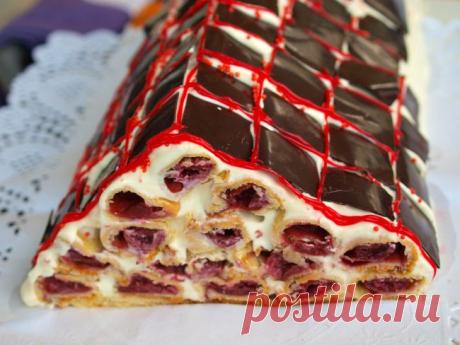 Торт «Монастырская изба» - красивый и вкусный!
