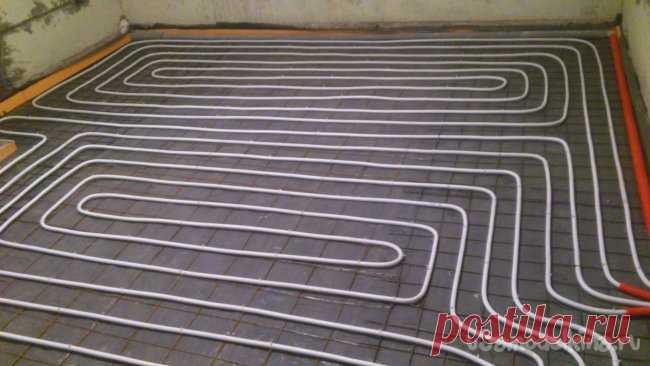 Монтаж водяного тёплого пола своими руками