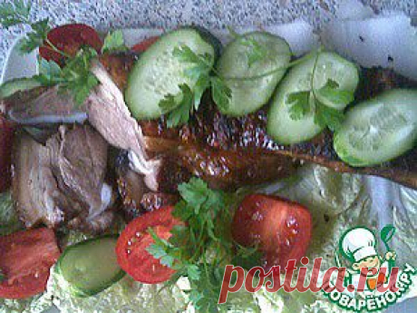 Мясо горячего копчения - кулинарный рецепт