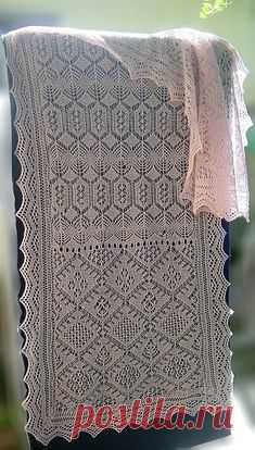 Мобильный LiveInternet Палантин спицами | Нина_Азина - Дневник Нина_Азина (Ишина) |