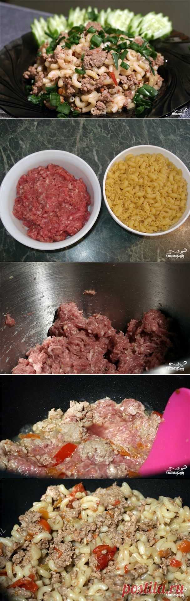 Макароны по-флотски в мультиварке - пошаговый кулинарный рецепт на Повар.ру