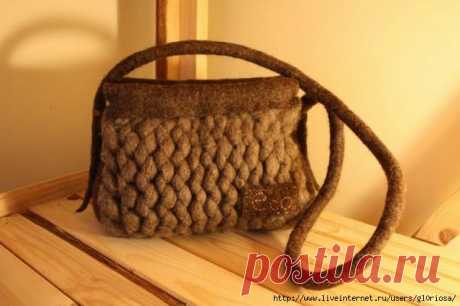 Новые техники вязания. Объёмное вязание на огромных спицах