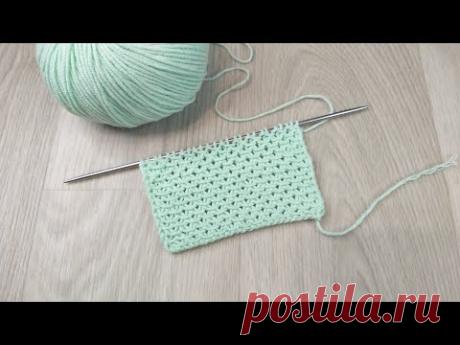 СОТЫ необычайно красивый узор / Очень легко вязать/ Вязание спицами.