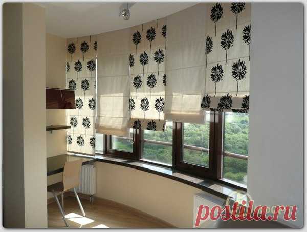 Шьем римские шторы — Сделай сам, идеи для творчества - DIY Ideas