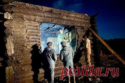 Россиянин поджег дом с женщиной и тремя детьми