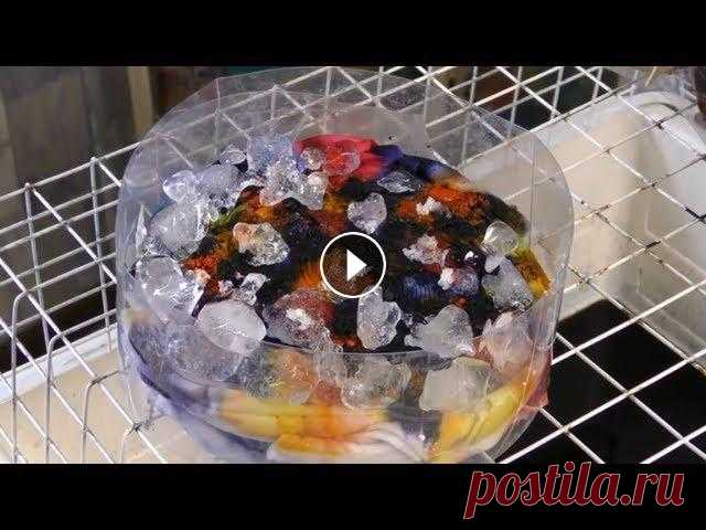 Тай Дай, футболка, ледяная техника/ TIE DYE. techniques, ice, shirtШкола Современного Батика приглашает на онлайн мастер-классыТимофея Малярова, талан...