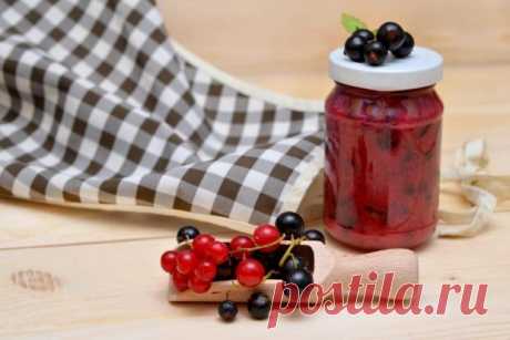 Желе из красной и черной смородины — Сад Заготовка