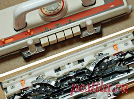 Ремонт вязальной машины своими руками.