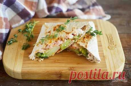 Буррито с курицей и брокколи - пошаговый рецепт с фото на Повар.ру