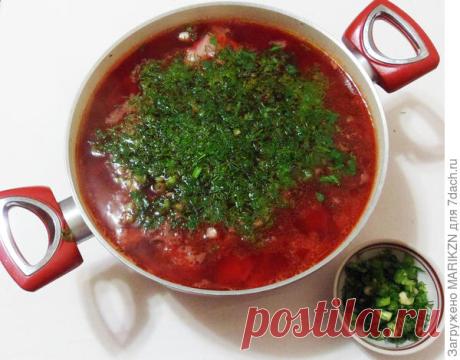 Борщ, как у мамы - "Неправильный"