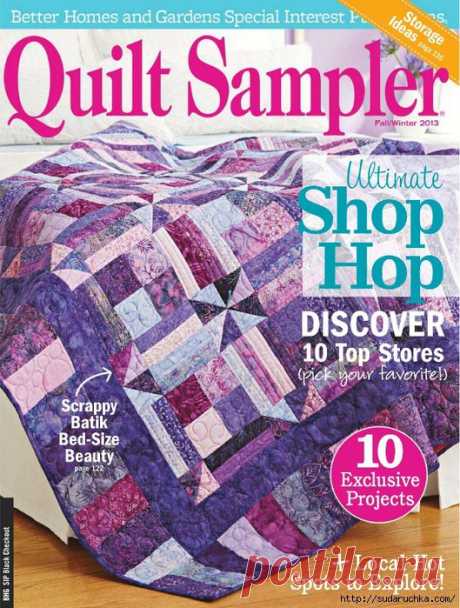 &quot;Quilt Sampler&quot;.Книга по лоскутной технике..