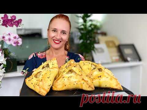 Пирожки КУРНИКИ с курицей и баклажанами сочные и очень вкусные Люда Изи Кук пироги CHICKEN PIES
