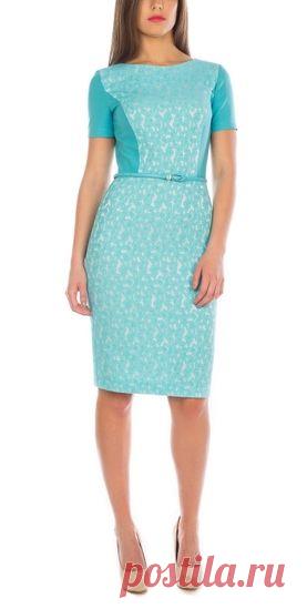 Товары со скидкой 40-50% - Голубое Платье арт. 1153054